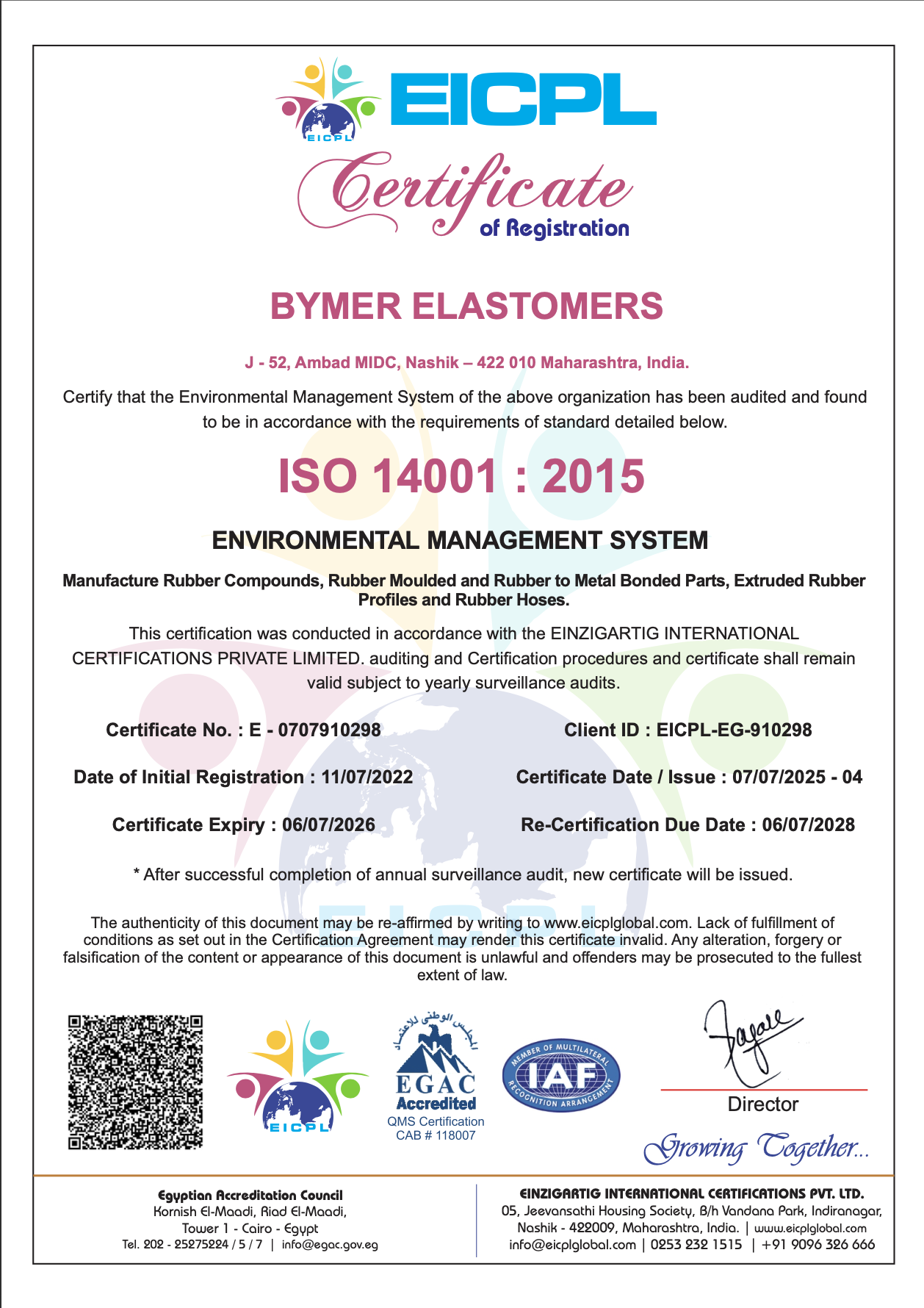 ISO 14001 : 2015