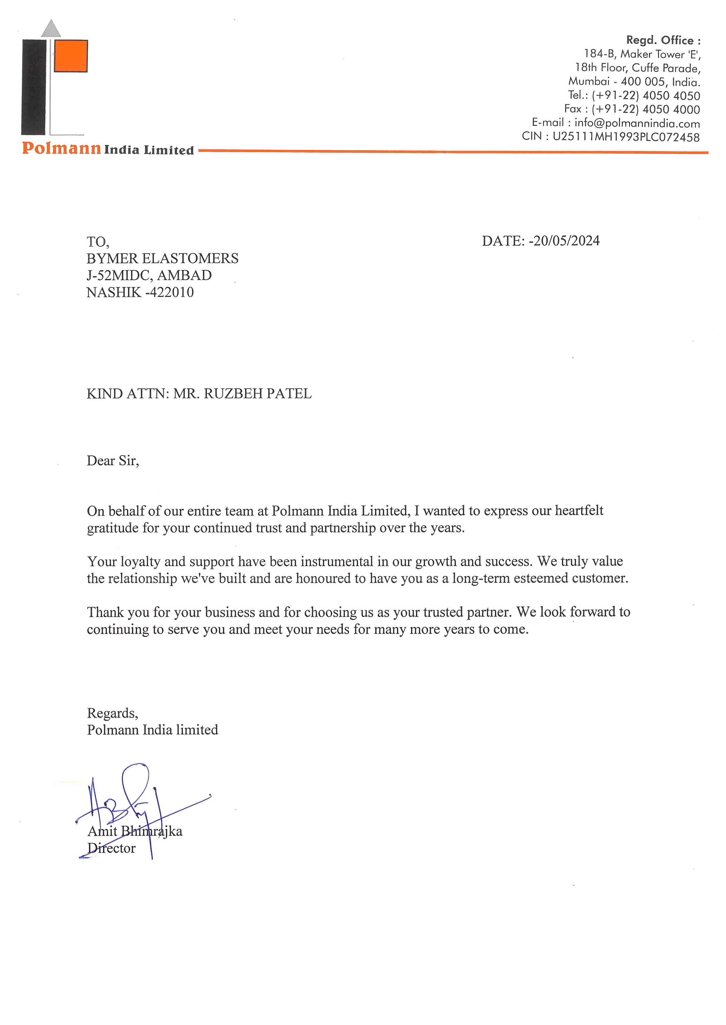 Polman India Ltd